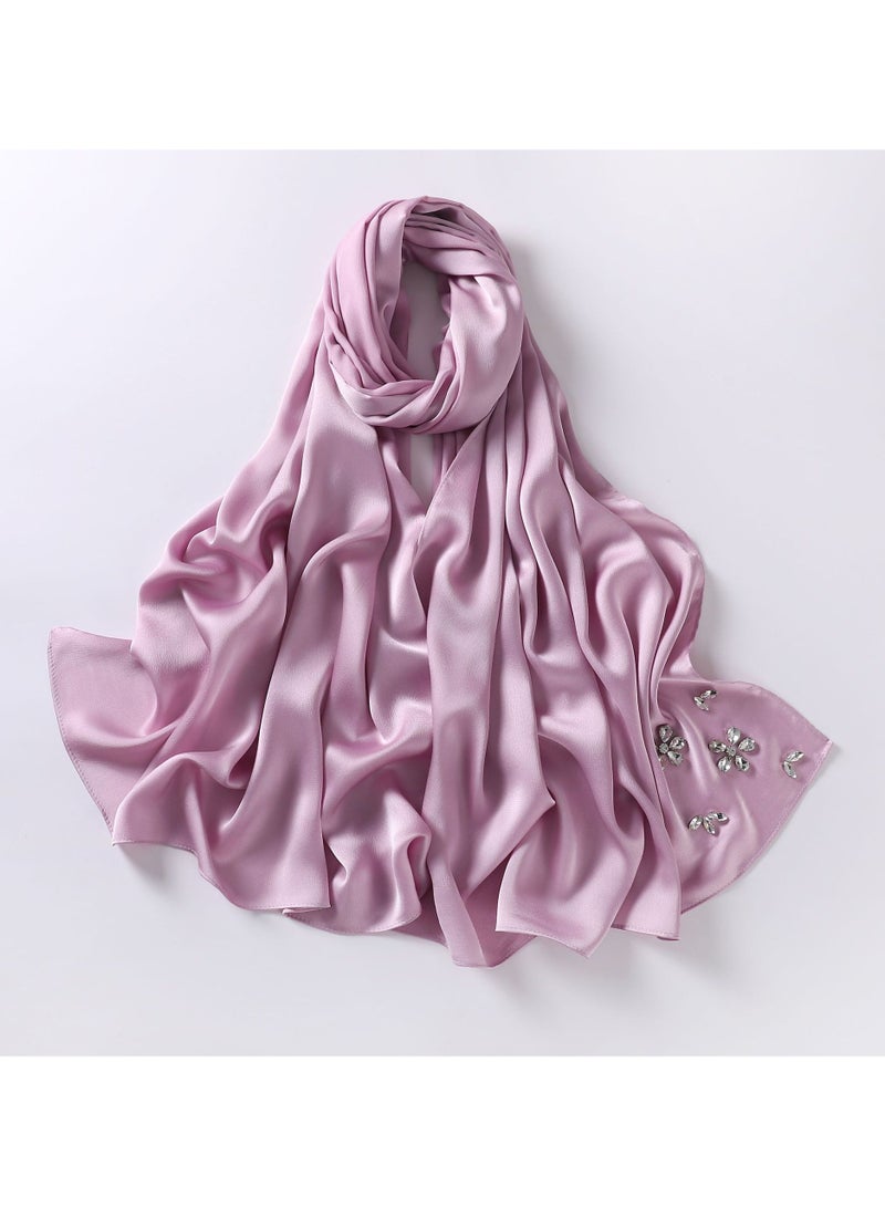 Nariele New Chiffon Handmade Diamond Headscarf - Image 1
