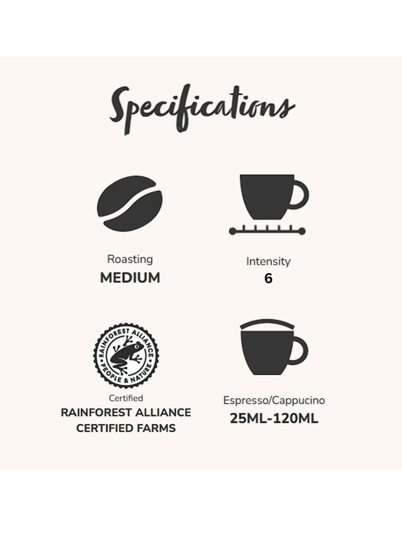 Belmio Arabic Cardamom Coffee Capsules, Medium Roast, Intensity 6, 10 Capsules in 1 Sleeve - Image 4