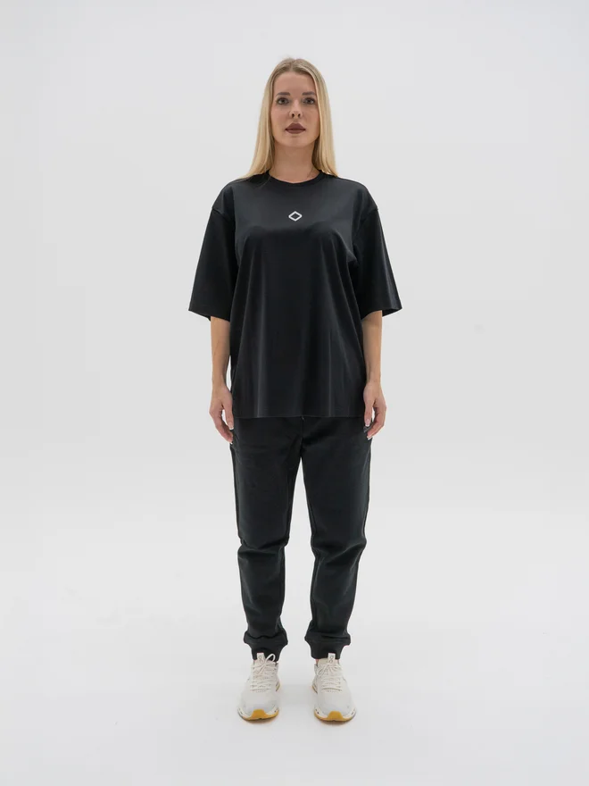 Unidentity Trace Oversized Heavyweight T-Shirt - Unisex