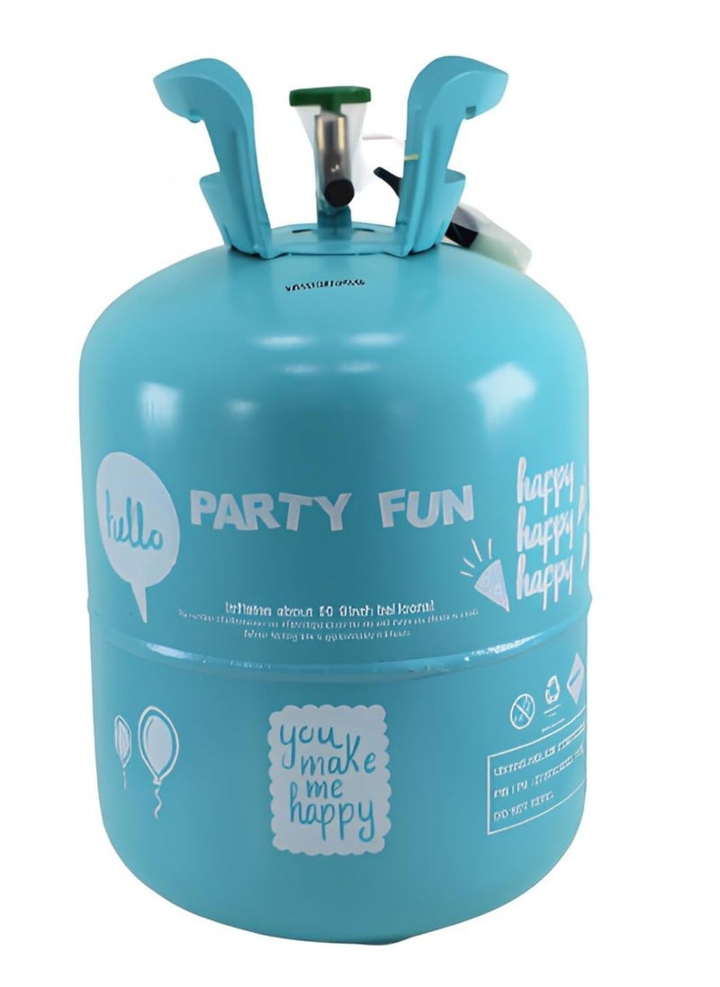 PARTY FUN Helium Gas Tank for Balloon Fill Up Choose Your Size 7L 30 Balloons 13.5L 50 Balloons 4.5L 20 Balloons 22L 100 Balloons Perfect for Parties and Events - Image 1
