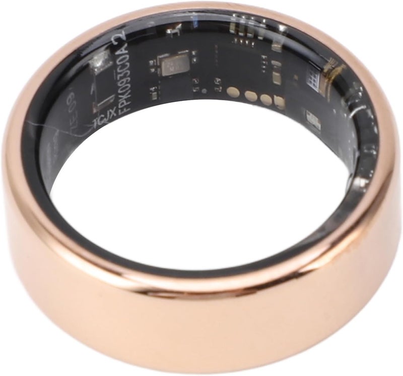 Smart Fitness Ring, Stylish Fitness Tracker Ring with Gold Pedometer for Sports - Image 5