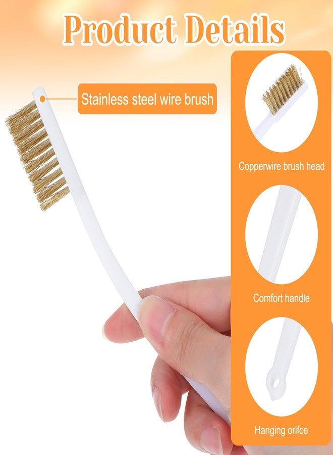 Indusoire 4 Pcs Wire Brush Set, Steel Brush for Cleaning and Metal Brush for Cleanings, Wire Brushes for Cleaning with Small Wire Brush Design, Ideal for 3D Printer Nozzles, Welding Slag Removal - Image 3