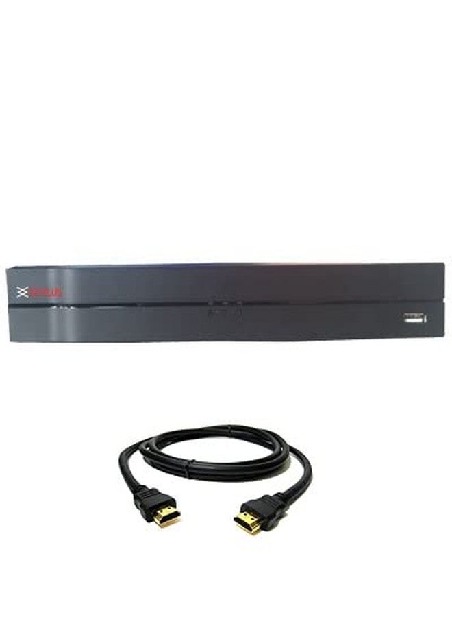 CP Plus CP-UNR-108F1 Up to 8MP Resolution 8 Channel NVR for All Brand IP Camera with Pluscam HDMI Cable