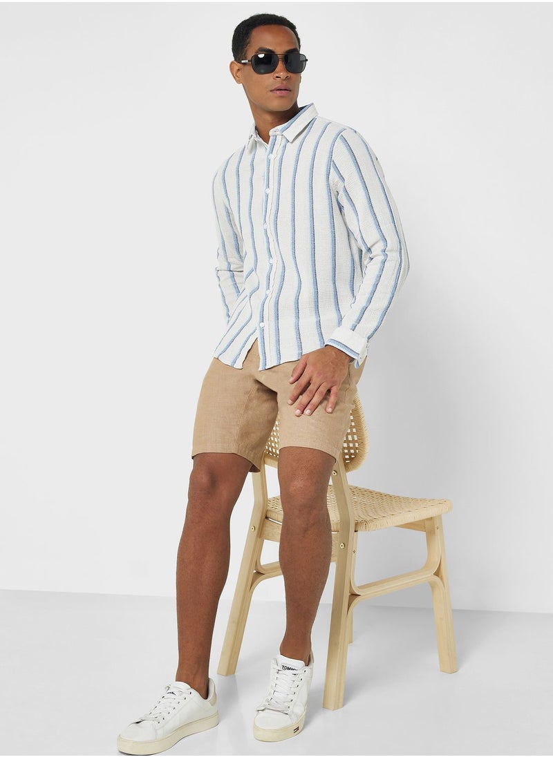 Long Sleeve Seersucker Stripe Shirt - pzsku/Z48D1D409EFB75E290AB7Z/45/_/1711916190/aae864ef-da7e-45fe-ae09-68d3daab21b6