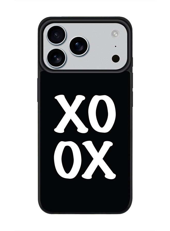 Stylizedd iPhone 17 Pro Max Case, [Compatible with MagSafe] Slim Magnetic cover Phone Case iPhone 17 Pro Max -XOXO - Image 1