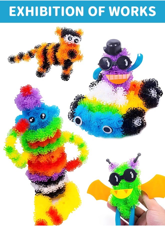 GROIC 800 PCs Building Blocks Connect Toys with Box, Kids STEM Educational Building Toys Interlocking Solid Educational Toys Sets Preschool Sensory Building Creativity Toys for Kids  - Image 5