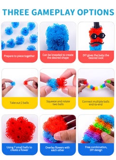 GROIC 800 PCs Building Blocks Connect Toys with Box, Kids STEM Educational Building Toys Interlocking Solid Educational Toys Sets Preschool Sensory Building Creativity Toys for Kids  - Image 3