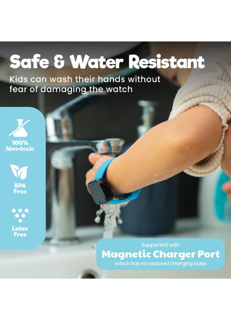 Potty Training Toy Watch for Kids V2 – A Water Resistant Potty Reminder Device for Boys & Girls to Train Your Toddler with Fun/Musical & Vibration Interval Reminder with Potty Training eBook (Sky) - Image 3