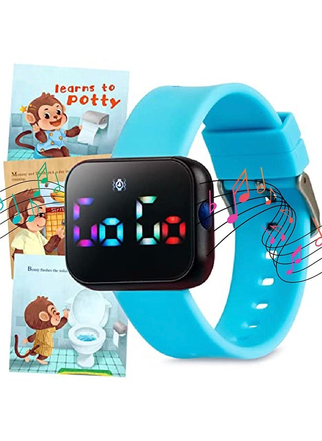 Potty Training Toy Watch for Kids V2 – A Water Resistant Potty Reminder Device for Boys & Girls to Train Your Toddler with Fun/Musical & Vibration Interval Reminder with Potty Training eBook (Sky) - pzsku/Z48D1EFEB868E175C270DZ/45/_/1716127410/2601fc73-10a5-4f18-bace-638f1e7326f8