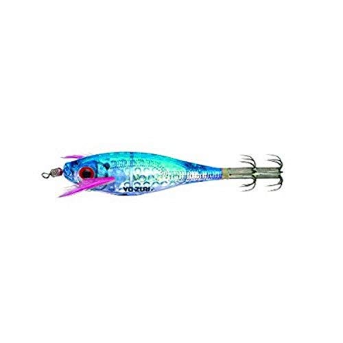 Yo-Zuri Squid Jig Ultra Lens Sinking Lure, Blue, 3 1/2-Inch - Image 1
