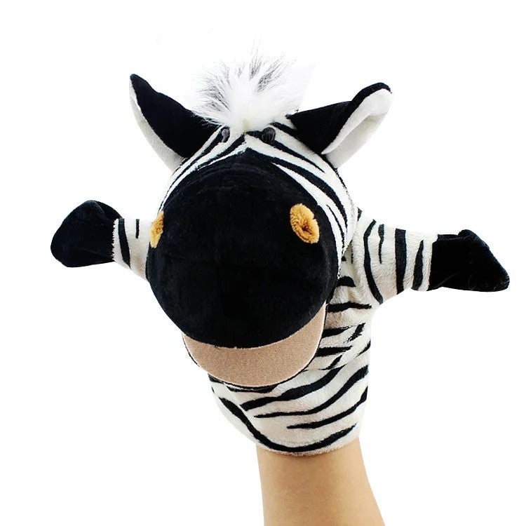 Y&D Stuffed Animal Toys - Kawaii Plush Puppet Dolls with Educational Features for Babies & Toddlers, Soft Lion Elephant Dinosaur Monkey Cuddly Toys, Perfect Gift for Children - Image 2