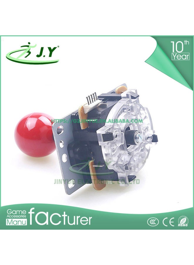 For DIY Arcade Rocker Kit USB Computer Rocker Circuit Board 5v Electroplated Button Arcade Game Console Handle-Product Color:Custom Color Matching  - Image 4