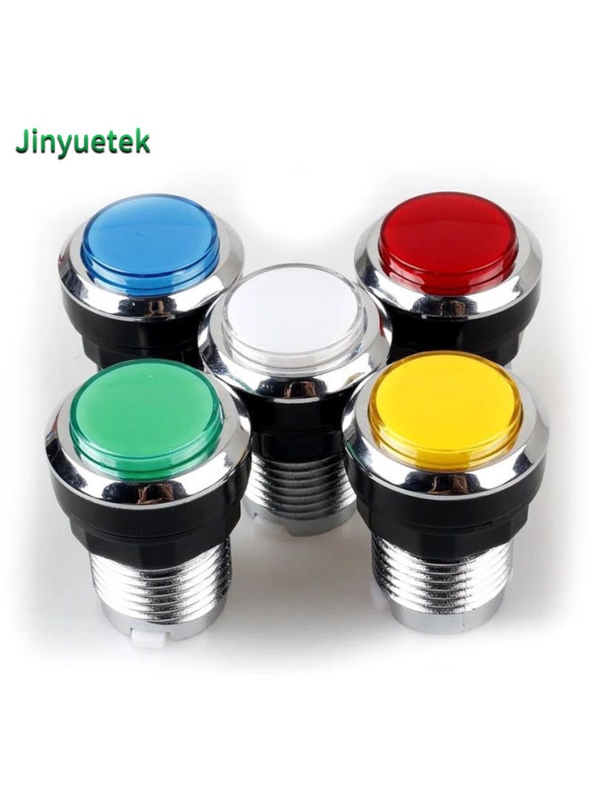 For DIY Arcade Rocker Kit USB Computer Rocker Circuit Board 5v Electroplated Button Arcade Game Console Handle-Product Color:Custom Color Matching  - Image 2