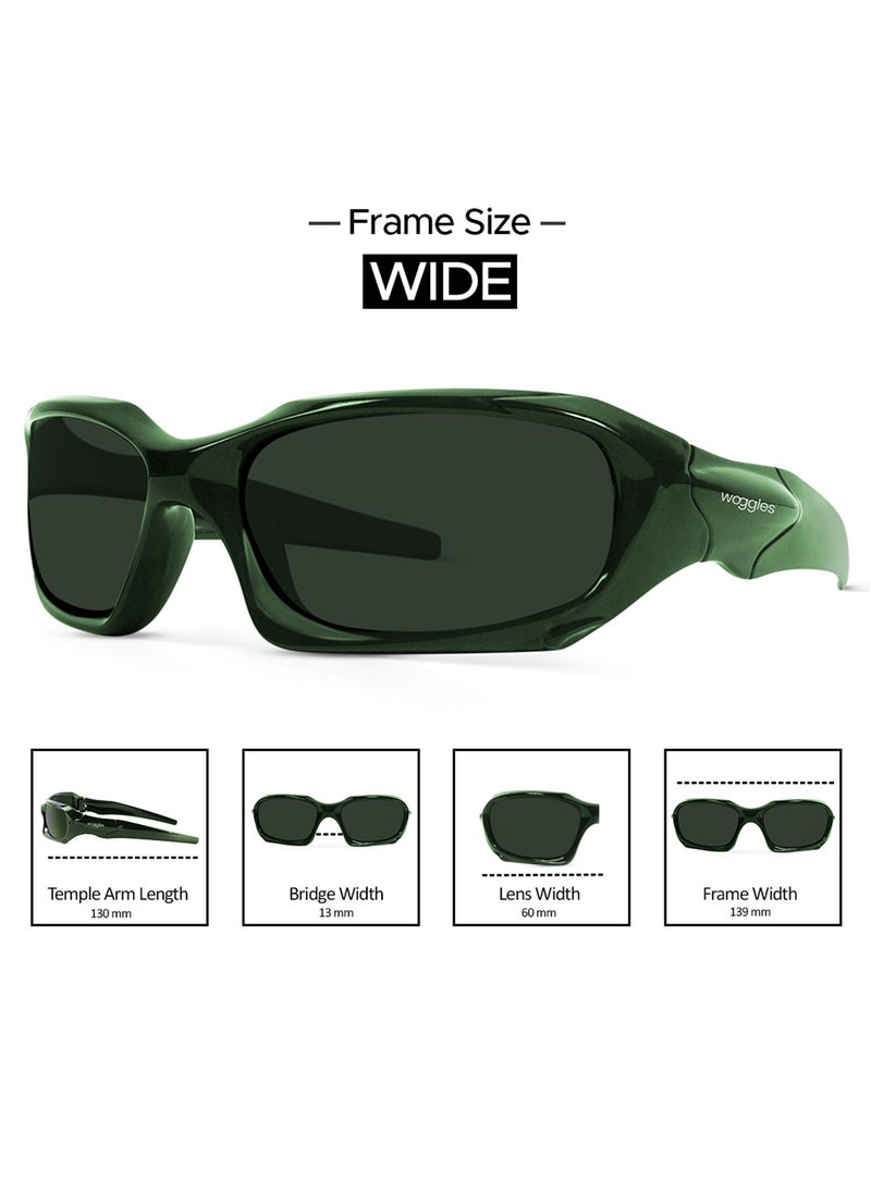 Woggles - Fresh Funk Polarized Sports Sunglasses - Image 1