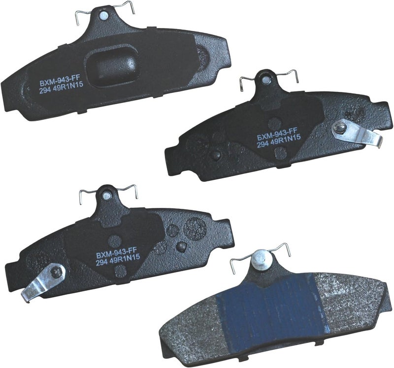 Bendix Premium SBM294 Semi-Metallic Front Brake Pads for Chevrolet Corvette 1987-1985 - Image 1