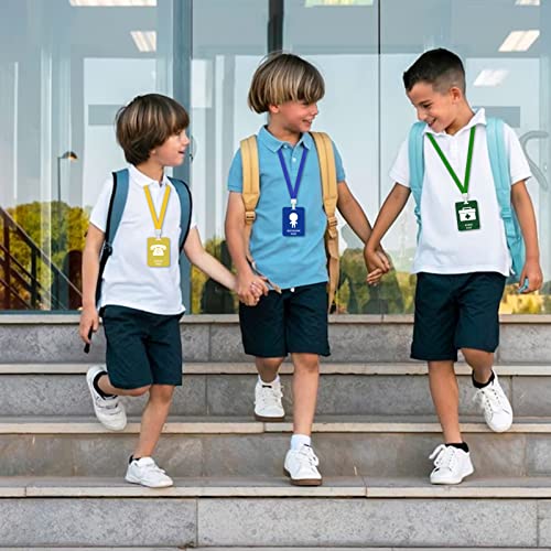 Fun-Plus 12 Pack Hall Pass Lanyards Unbreakable Plastic School Passes Set for Teachers and Classroom Supplies Including Hall Passes of Nurse, Restroom, Library, Office, School Supplies - Image 5