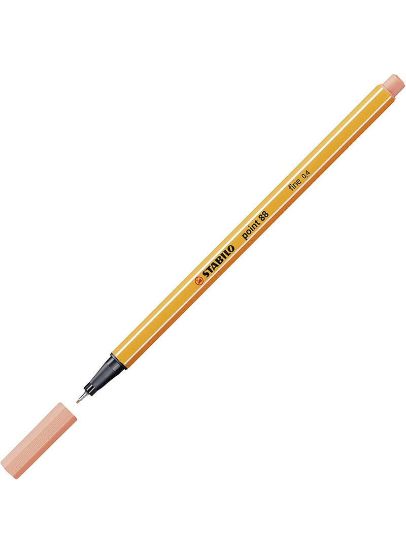 STABILO Fineliner Pen - Point 88 Wallet of 8 Assorted Pastel Colours , for Journal Planner , Note  - Image 4