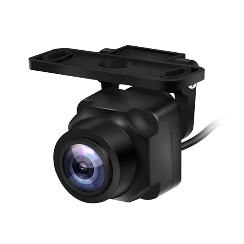 Dasaita AHD 1080P Reverse/Front Rear View Camera, Only Fit 1080P Navigation, Real Fisheye Correction Backup Camera Reversing Parking Kit, 170° Wide Angle HD Night Vision, IP68 Waterproof - Image 1