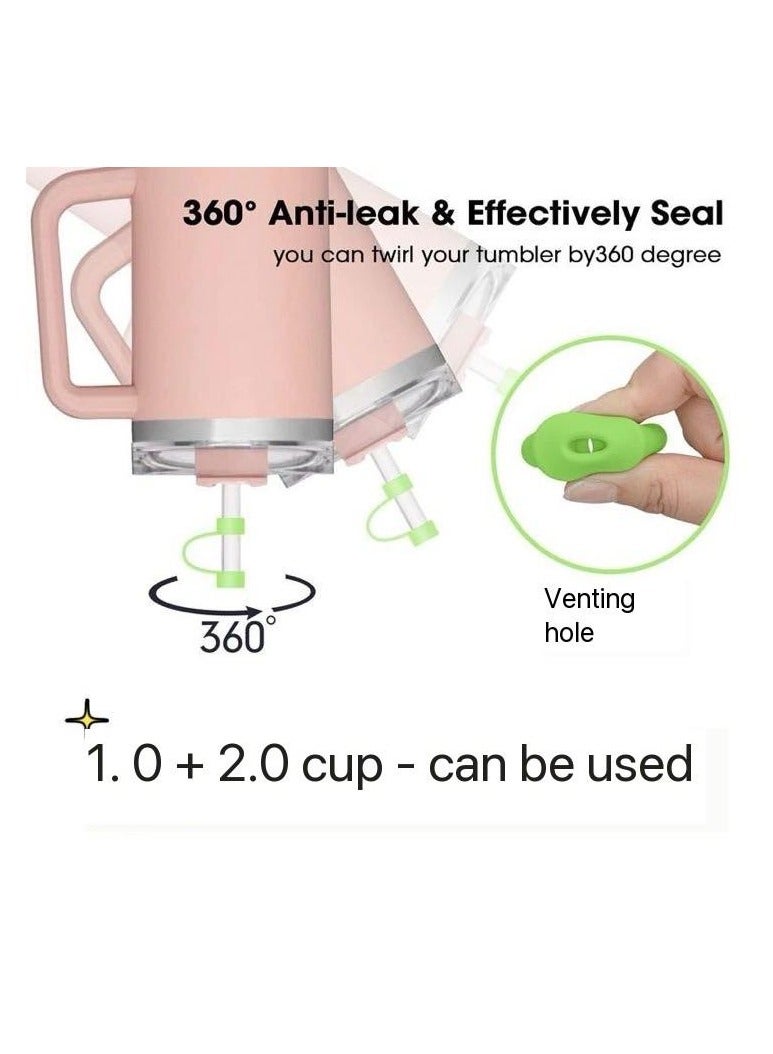 Stanley Olivia Rodrigo X Limited Edition Stanley Cup 400z Quencher H2.0 Flowstate Tumbler - SS Vacuum Insulated Cup with Reusable Lid and Straw for Water, lced Tea, Coffee & Smoothies - Perfect Gift ldea - Image 4