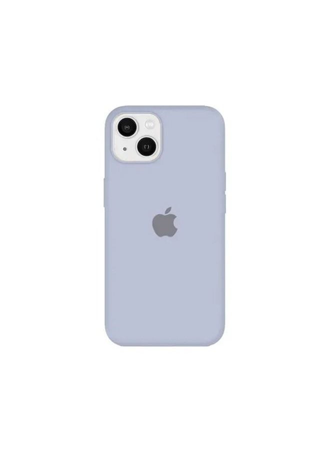 Generic - Liquid Silicone Case Protector Compatible with iPhone 14 (6.1 inch), Silky-Soft Touch Full Body Protection Shockproof Cover Case with Soft Microfiber Lining - Blue - Image 1