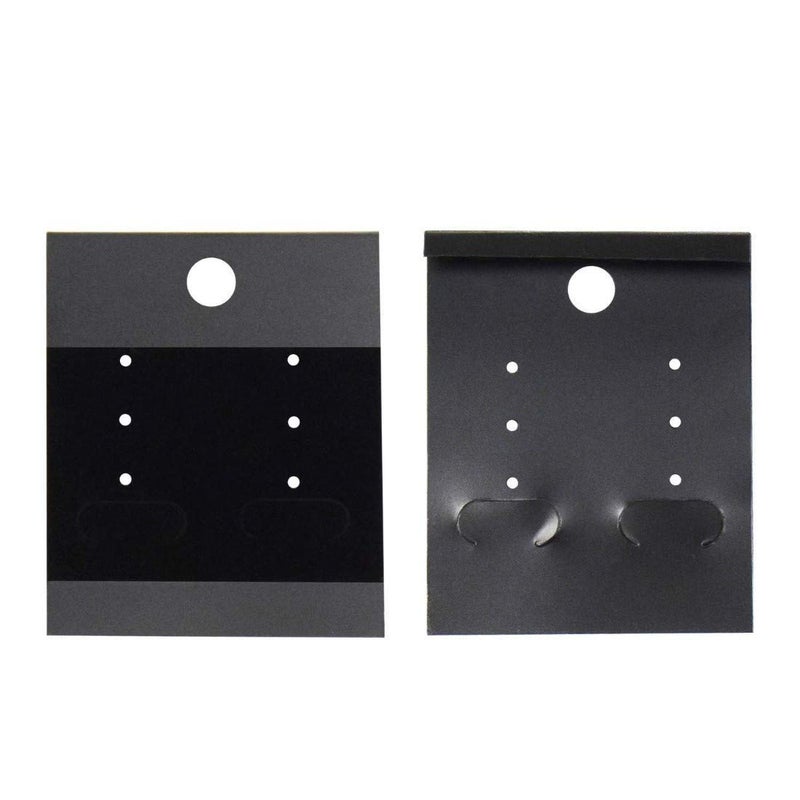 DIY Crafts Pack of 100 Pcs 35 Wide x 2 Length inches Velvet Jewellery EarringsStud Hanging Display Holder Pack of 100 Pcs 35 Wide x 2 Length inches - Image 4