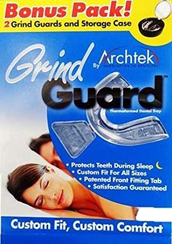 2 for 1 Bonus Pack Grind Guard Relieves Symptoms Associated with Teeth Grinding Colors may Vary