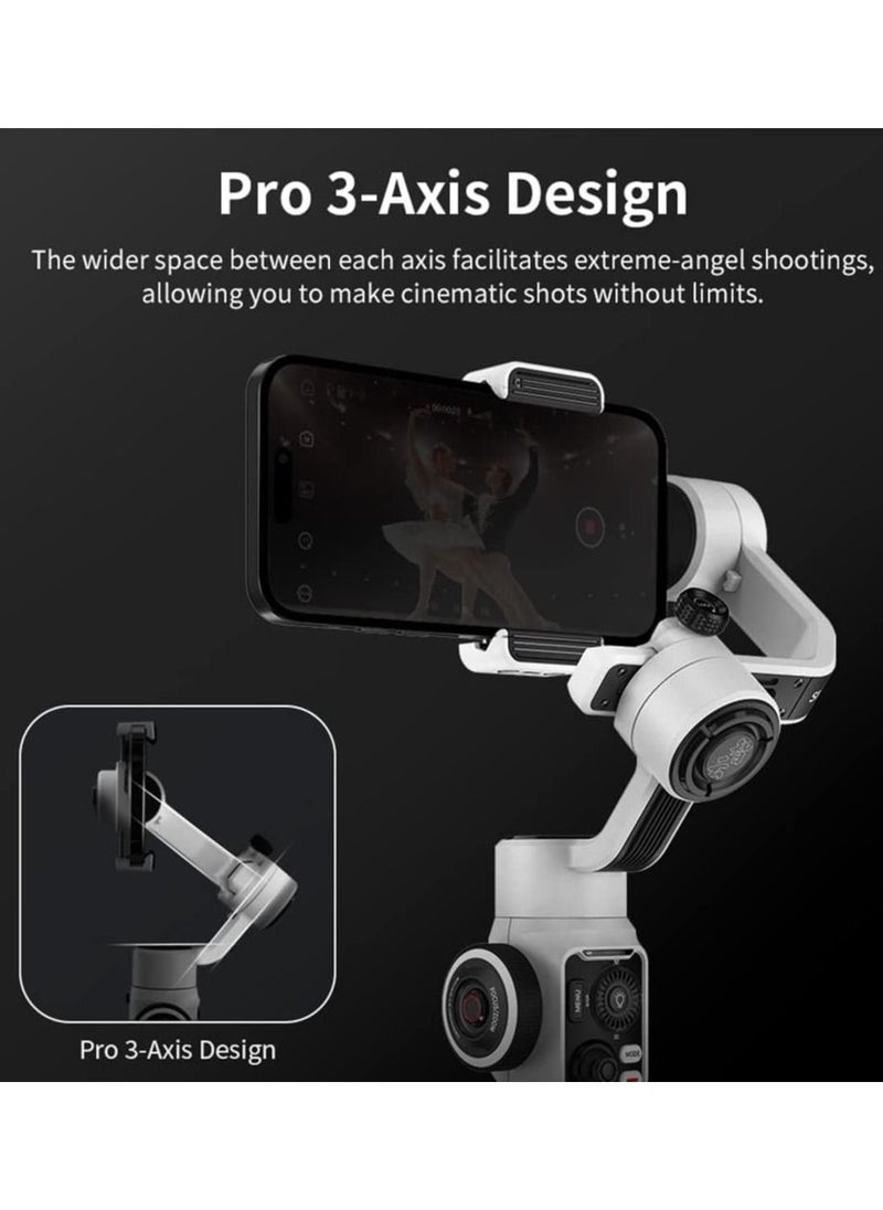 Smooth 5S Professional Gimbal Stabilizer for Smartphone Handheld 3-Axis Phone Gimbal