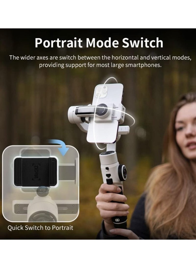 Smooth 5S Professional Gimbal Stabilizer for Smartphone Handheld 3-Axis Phone Gimbal