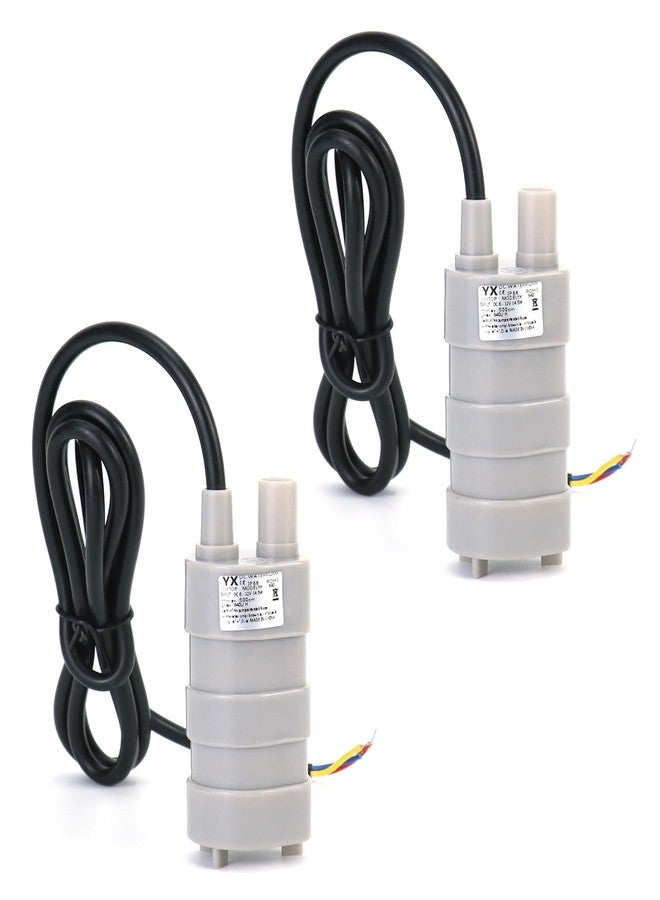 كيو دبليو او ار كي مضخة مياه غاطسة QWORK 12 فولت، عبوتان، 840 لتر/ساعة، أقصى رفع 5 أمتار، مضخة مياه عذبة لحوض السمك، الزراعة بدون تربة، ري الحدائق - Image 1