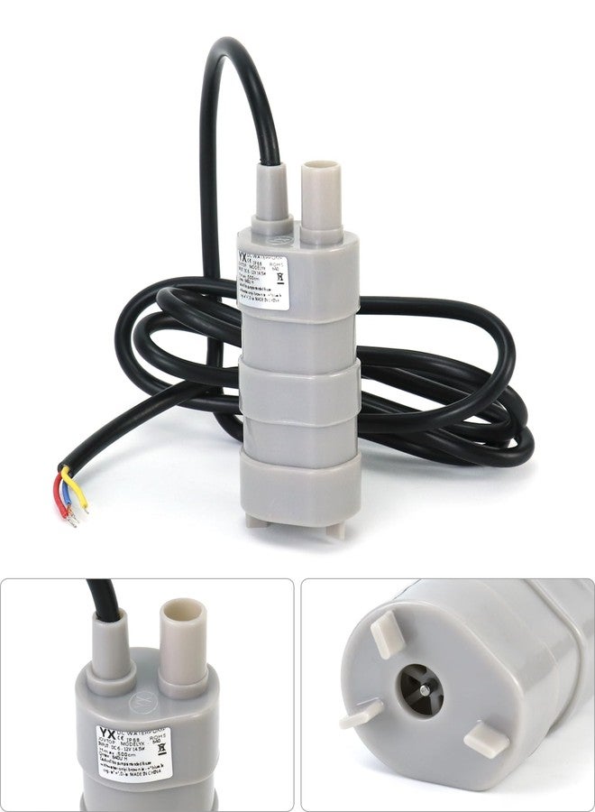 كيو دبليو او ار كي مضخة مياه غاطسة QWORK 12 فولت، عبوتان، 840 لتر/ساعة، أقصى رفع 5 أمتار، مضخة مياه عذبة لحوض السمك، الزراعة بدون تربة، ري الحدائق - Image 5