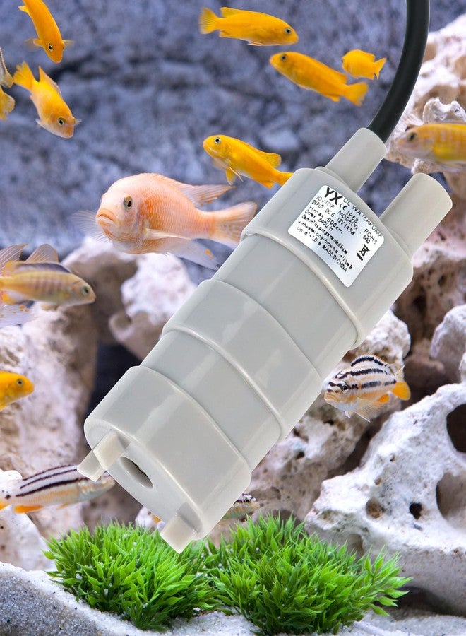 كيو دبليو او ار كي مضخة مياه غاطسة QWORK 12 فولت، عبوتان، 840 لتر/ساعة، أقصى رفع 5 أمتار، مضخة مياه عذبة لحوض السمك، الزراعة بدون تربة، ري الحدائق - Image 3