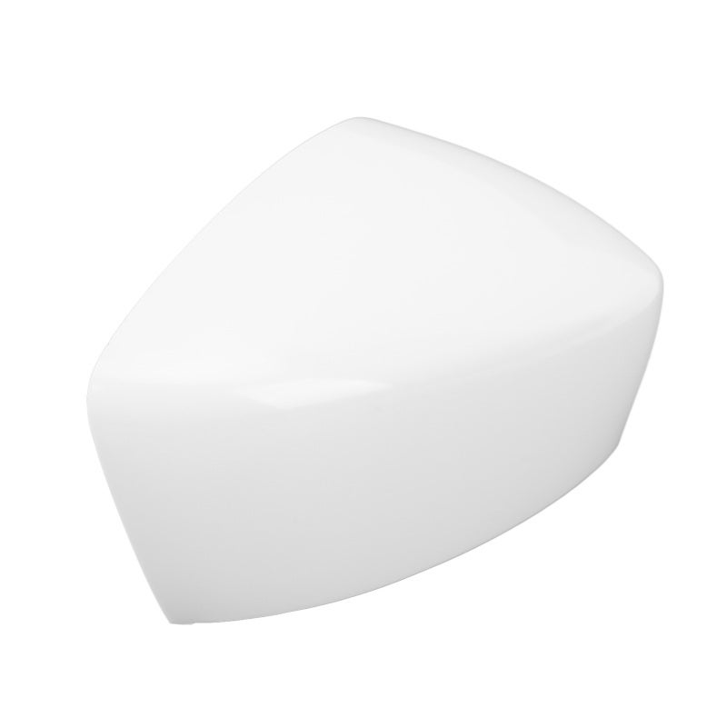 Rearview Mirror Cover Unpainted White High Strength ABS Material - Perfect Fit Side Mirror Cap for 3 Axela M3 2014-2016 Right Side Rear Mirror Protection - Image 1