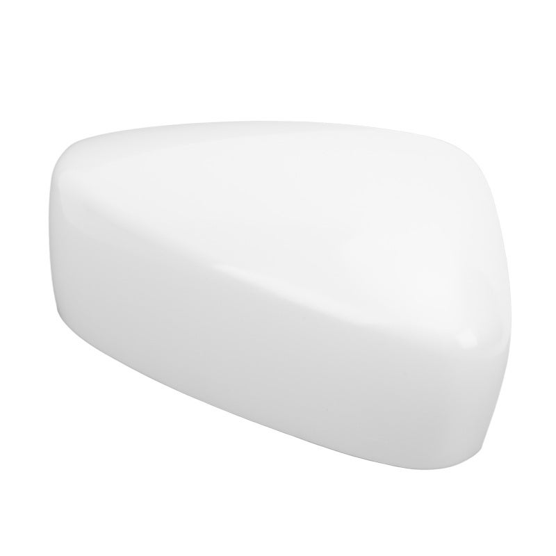 Rearview Mirror Cover Unpainted White High Strength ABS Material - Perfect Fit Side Mirror Cap for 3 Axela M3 2014-2016 Right Side Rear Mirror Protection - Image 2