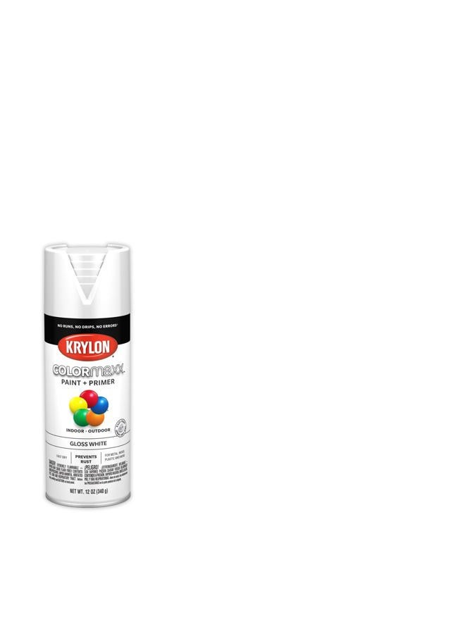 KRYLON K05545007 Colormaxx Spray Paint Aerosol, White - Image 2