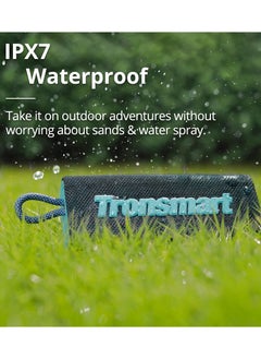 Tronsmart Tronsmart Portable Bluetooth Speaker, Trip Mini Speaker with Bluetooth 5.3, 20H Playtime, AUX, Mic, IPX7 Waterproof Speakers, Wireless Outdoor Speakers Shower Speaker for Beach and Bike Travel-Blue  - Image 1