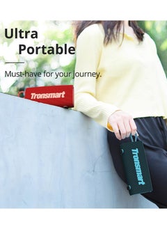 Tronsmart Tronsmart Portable Bluetooth Speaker, Trip Mini Speaker with Bluetooth 5.3, 20H Playtime, AUX, Mic, IPX7 Waterproof Speakers, Wireless Outdoor Speakers Shower Speaker for Beach and Bike Travel-Blue  - Image 4