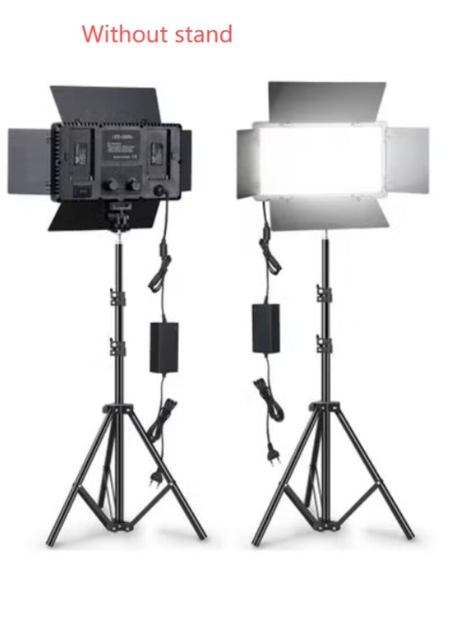 إضاءة تصوير احترافية LED 600، تصوير فوتوغرافي | إضاءة إنتاج فيديو لمدونات يوتيوب | فيديوهات تيك توك وإنستغرام | إضاءة LED لتصوير حفلات الزفاف، سطوع قابل للتعديل، بدون حامل - Image 4