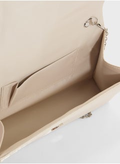Ella Limited Edition Pleated Embellished Clutch Bag  - Image 5