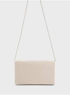 Ella Limited Edition Pleated Embellished Clutch Bag  - Image 2