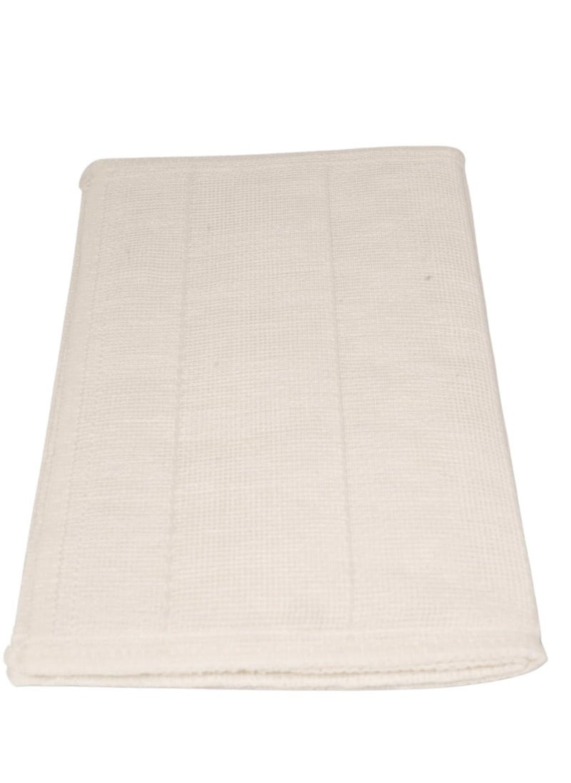 LIMITLESS Limitless White Rainbow Edge Cleaning Cloths Fiber Cleaning Rag Dishcloth Natural Cotton Kitchen Dish Towels Reusable Cleaning Cloths Pink Dish Towels Brown Microfiber Towel (Beige-2Pack)  - Image 2