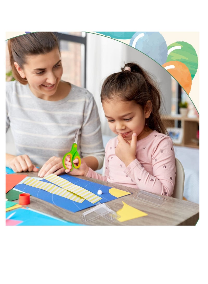 كابتن تيك 60 Clear Lip Balm Pouches for Gifts and DIY Crafts with Double Sided Tape - Image 4