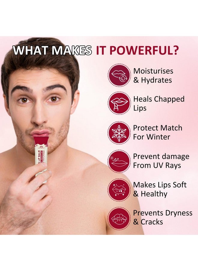 INTIMIFY Gloss Lip Balm | Lip Lightening Balm For Dark Lips | With Beatroot and Shea Butter | For Women & Men | 15 gm - Image 3