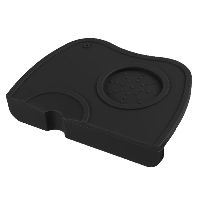 Circle M. Espresso Tamper Mat, Anti-Slip Silicone Coffee Tamping Mat, Food Grade Non-Slippery Silicone Coffee Tamp Pad with Corner Edge Support Pad for Coffee Bar Barista Accessories, 7x5 Inch Coffee Tamper Mat - Image 1