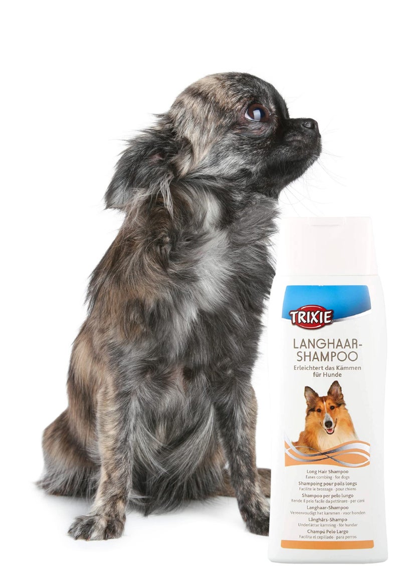 Trixie Long Hair Dog Shampoo - 250ml, Mild Cleanser for Long-Haired Breeds, Eases Combing, Gentle & Safe for Young Dogs - Image 3