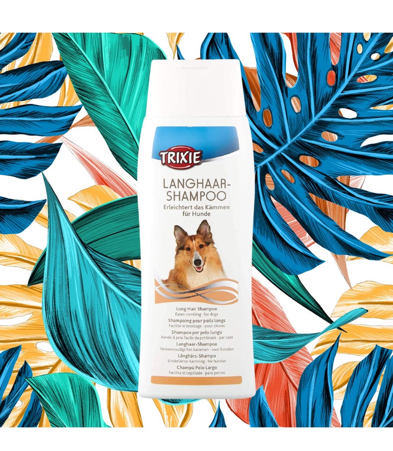 Trixie Long Hair Dog Shampoo - 250ml, Mild Cleanser for Long-Haired Breeds, Eases Combing, Gentle & Safe for Young Dogs - Image 5