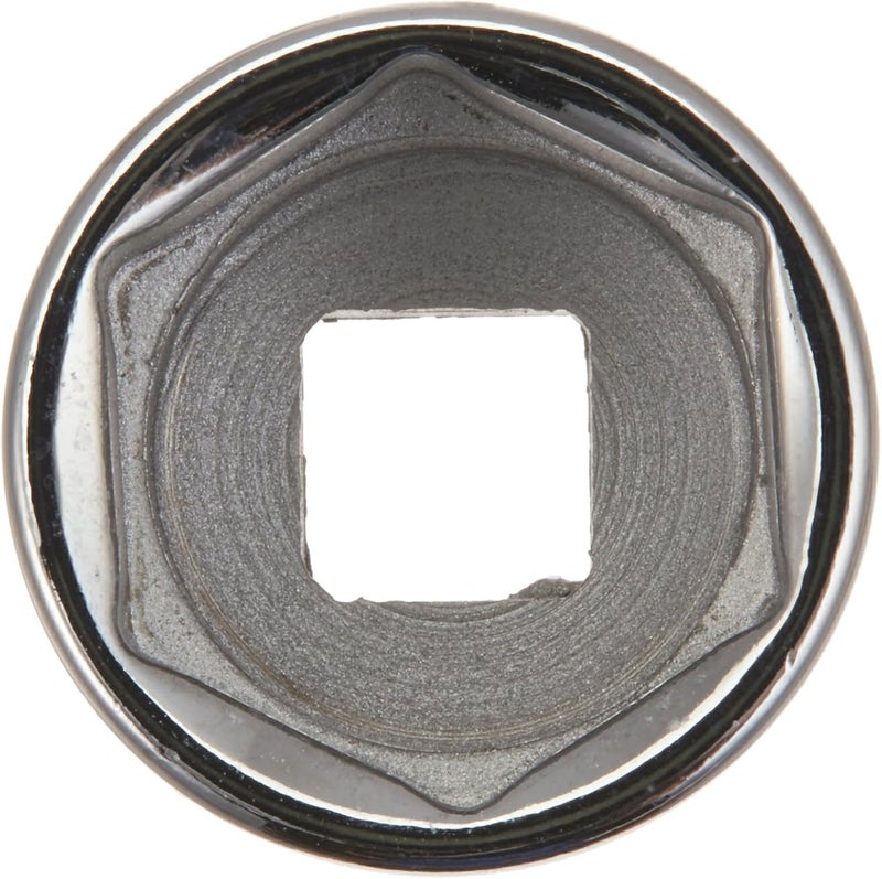 SK Tools USA 1/4" Drive, 14MM, 6 Point, Standard Chrome Socket | 40713 - Image 3