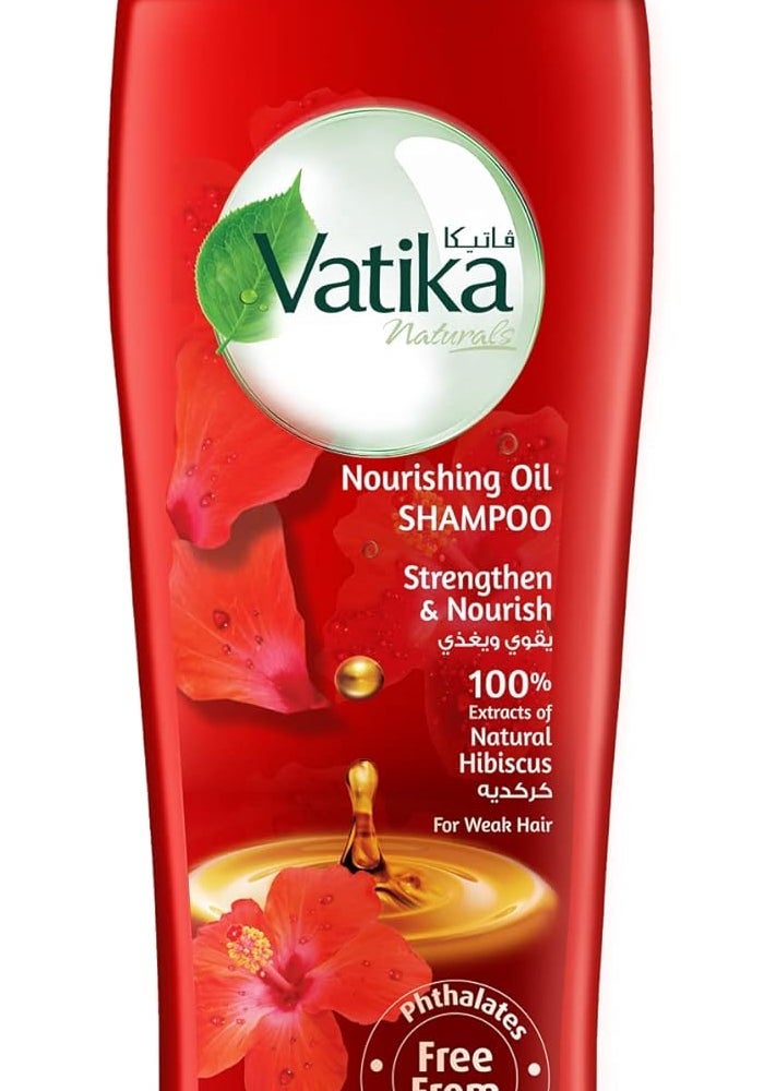 Vatika Naturals Nourishing Oil Shampoo with Hibiscus - 425 ml - Image 1