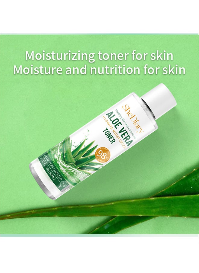 SheDiary Aloe Vera Toner, Moisturizing, Lifting & Rejuvenating Face Care - pzsku/Z48D375C92167E4A75820Z/45/_/1728530138/4978d7d2-d6d9-42b9-8f63-f3db5ec9e48c