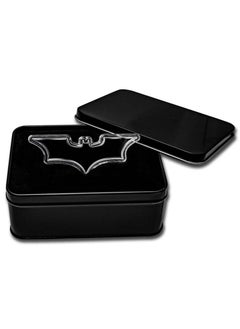 ABConcept Batman Batarang Shaped Colorized Silver 1 oz  - Image 1