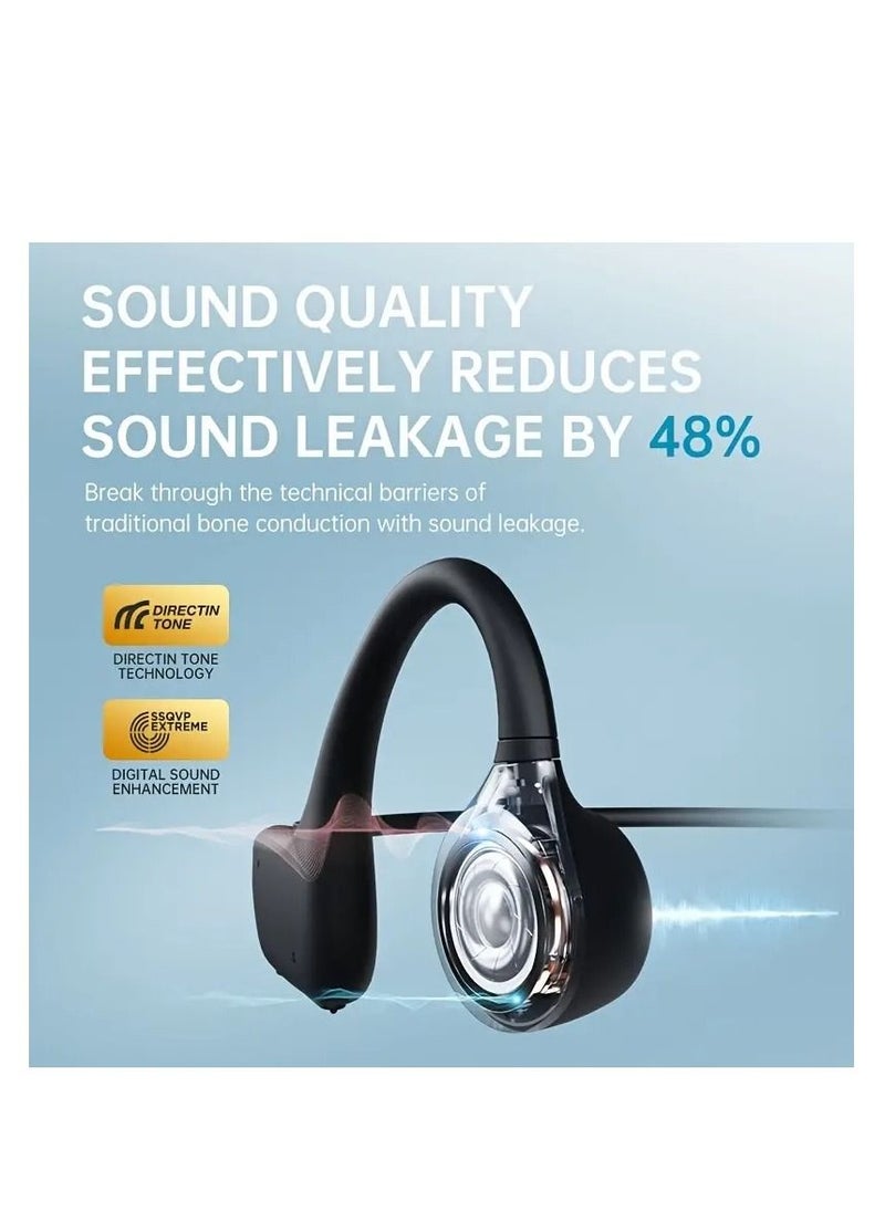 sanag A18S Pro Open Ear Air Conduction Earphone Wireless Bluetooth Sports Running With Microphone  - Image 2
